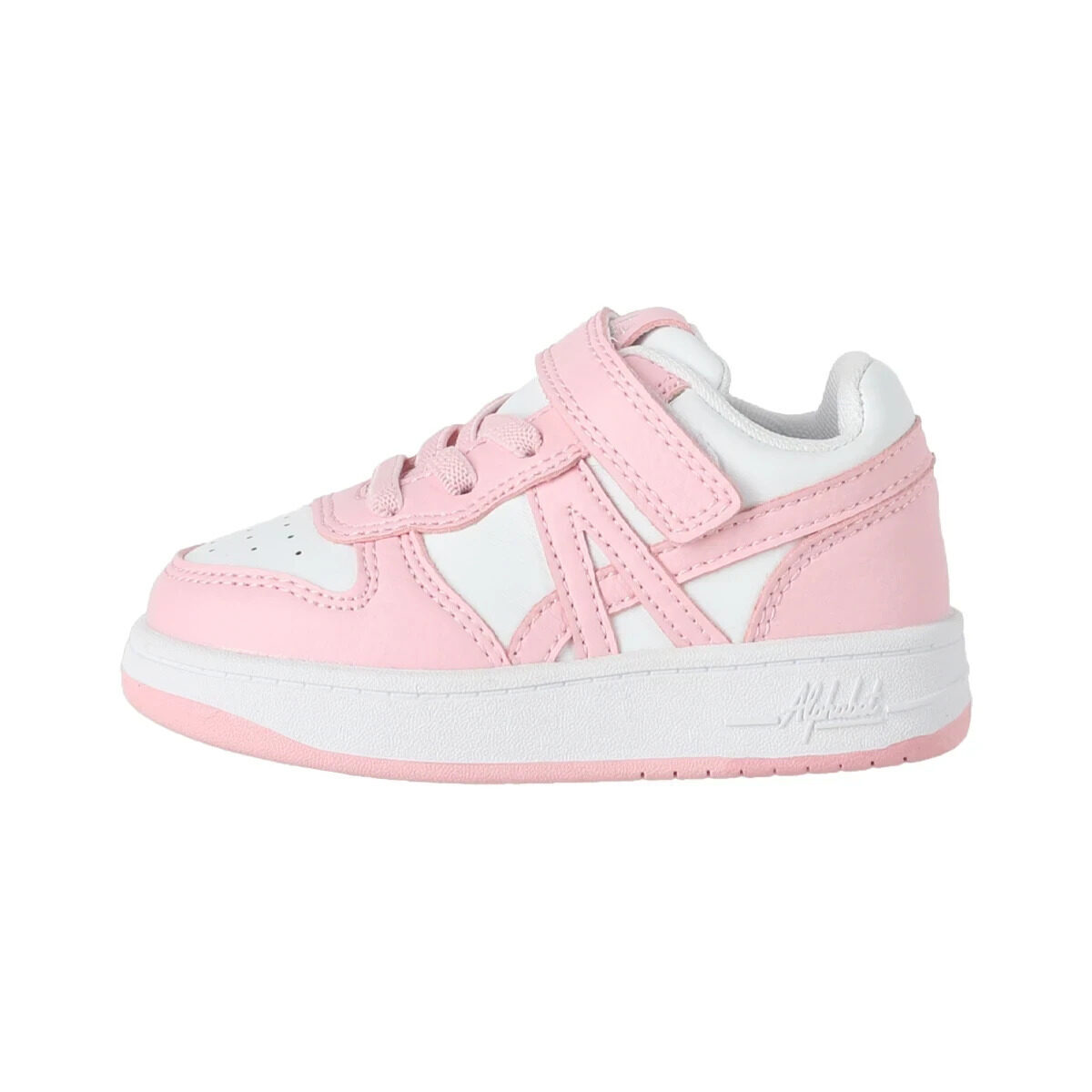 Wattles Pink/White — Front
