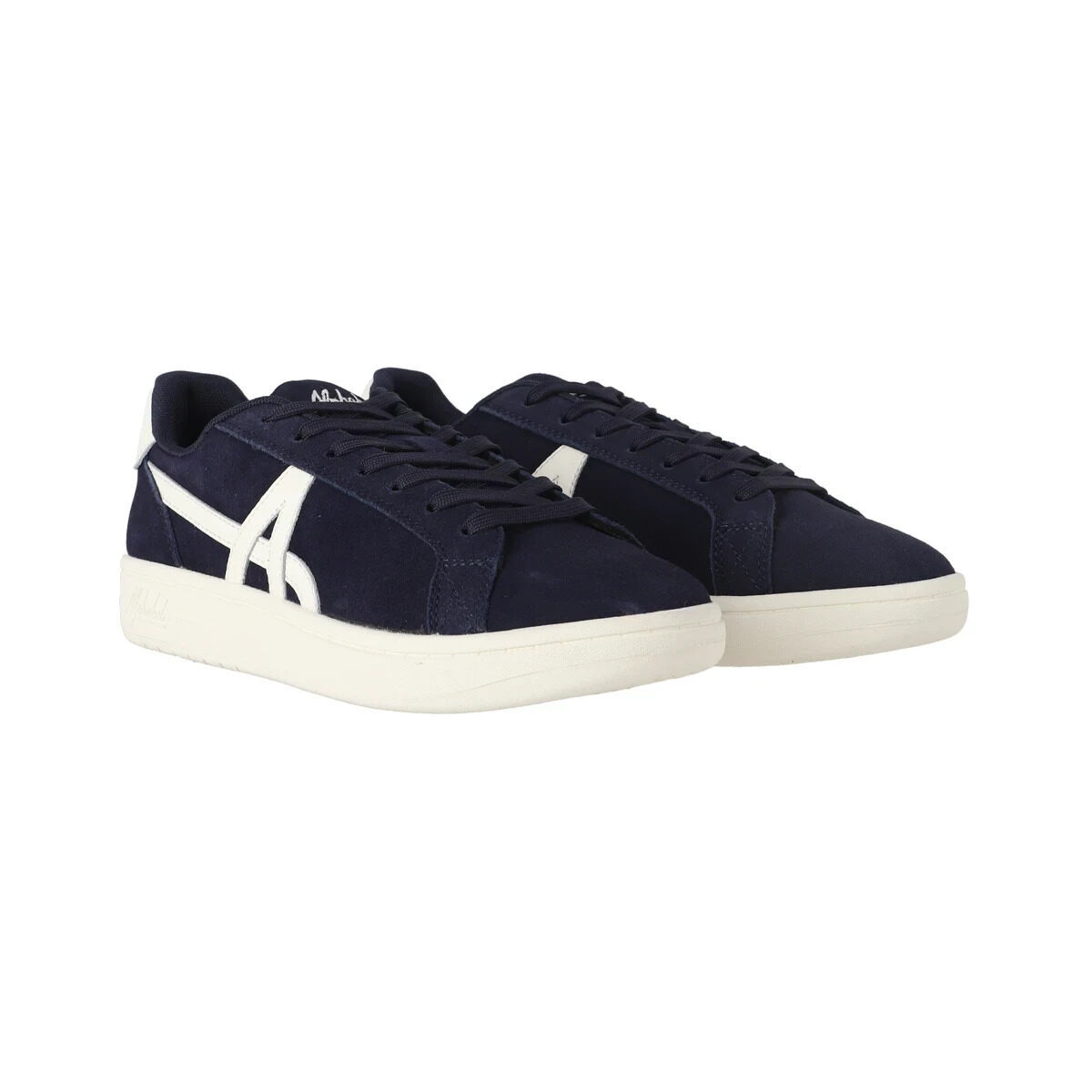 Round Low Blue/White — Side