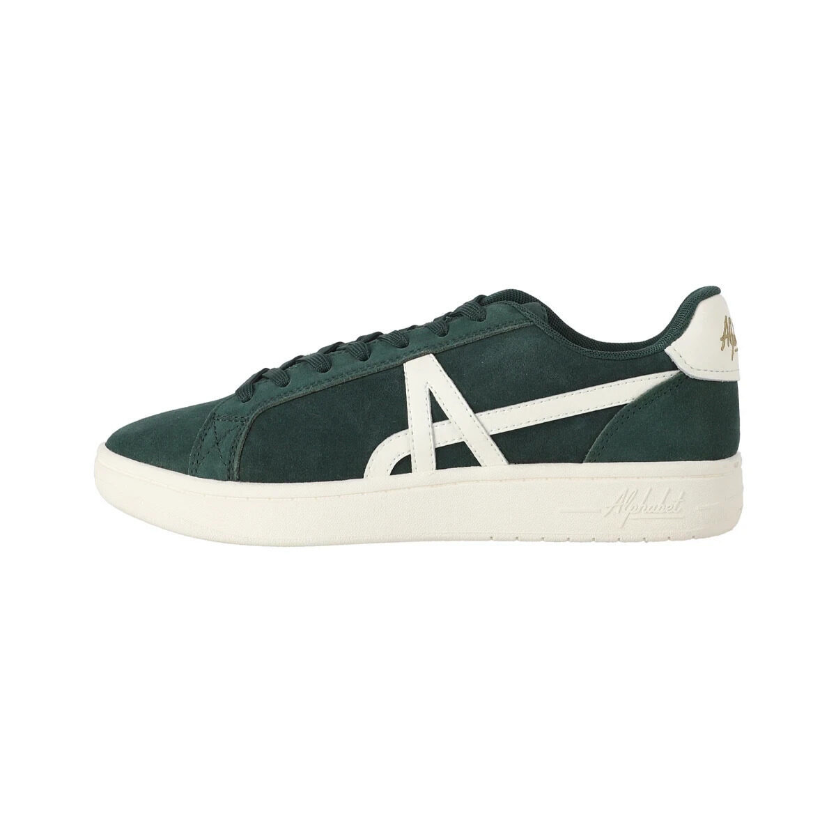 Round Low Green/White — Front