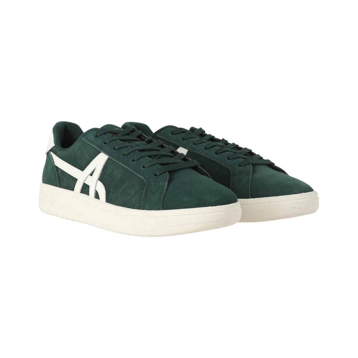 Round Low Green/White — Side