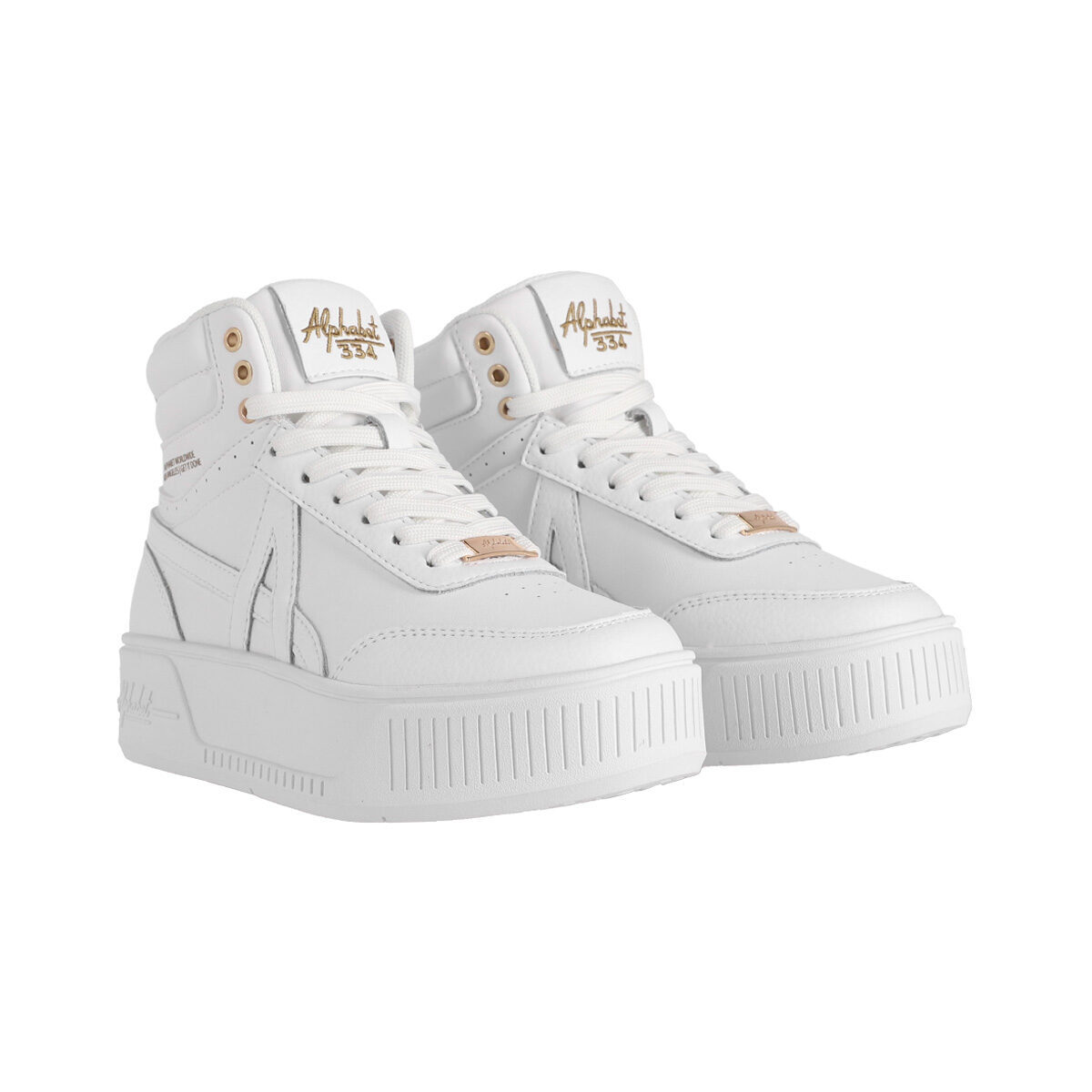 Cloud Walk Platform High 334 White — Side