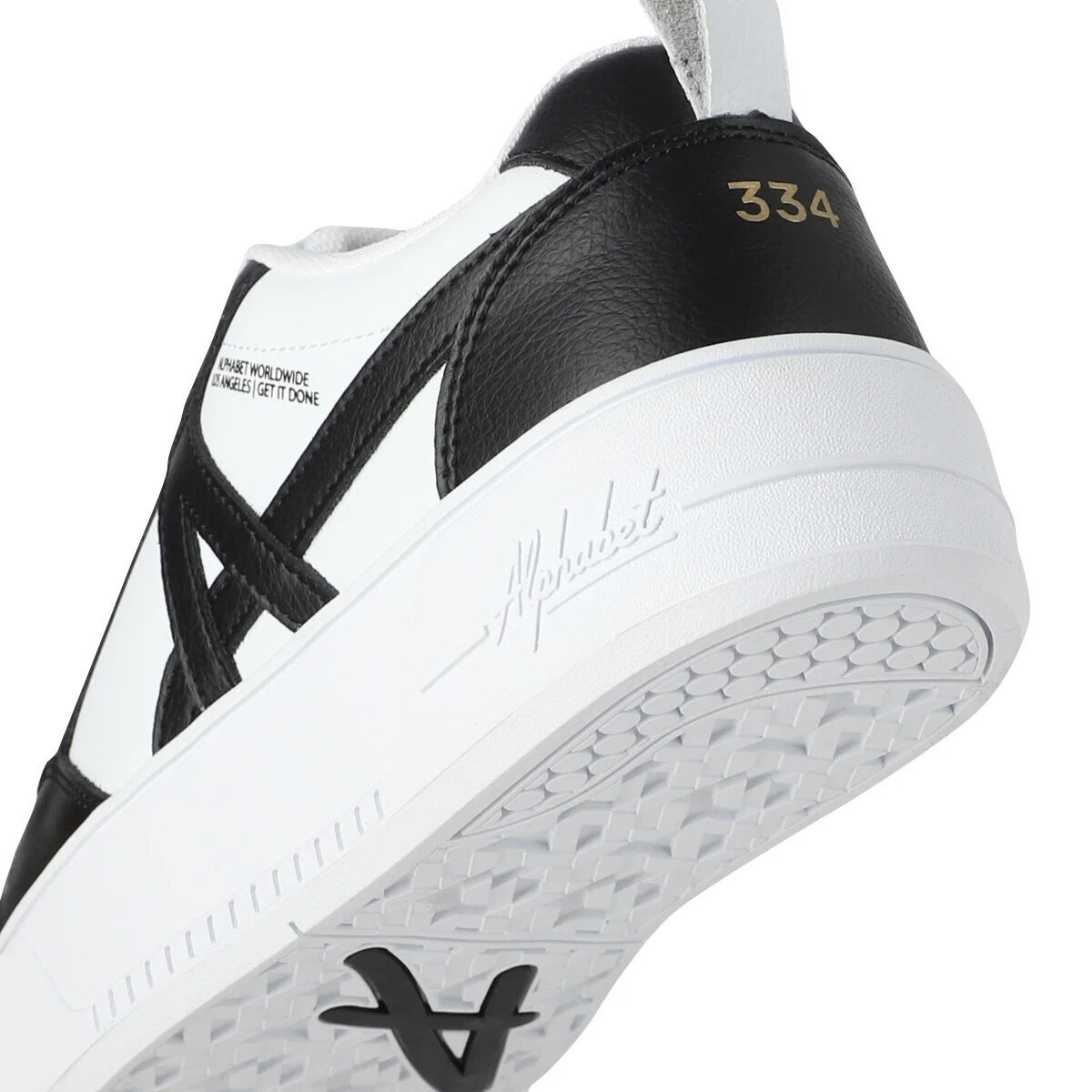 Cloud Walk Platform Low 334 White/Black — Detail