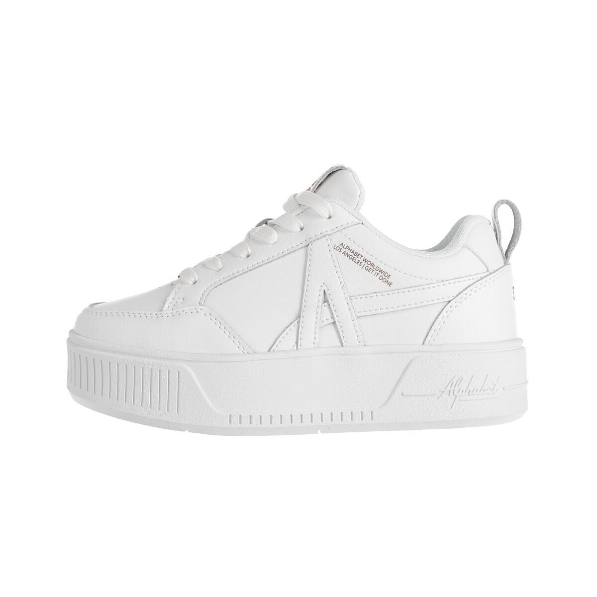 Cloud Walk Platform Low 334 White — Front