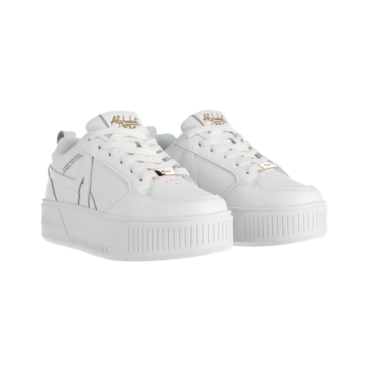 Cloud Walk Platform Low 334 White — Side