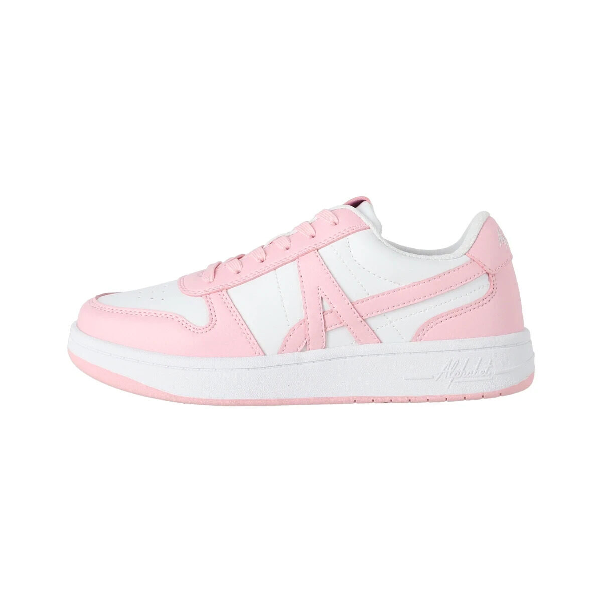 Cross Low White/Pink — Front